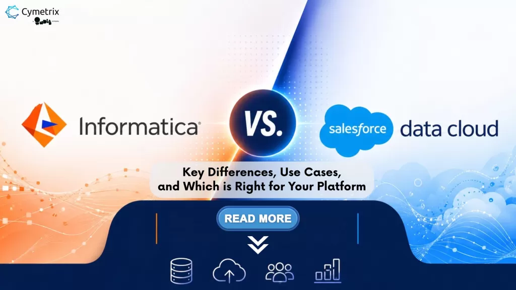 From Struggle to success: How Cymetrix helped a B2B Ecommerce drive marketing automation success Informatica VS Salesforce Data Cloud