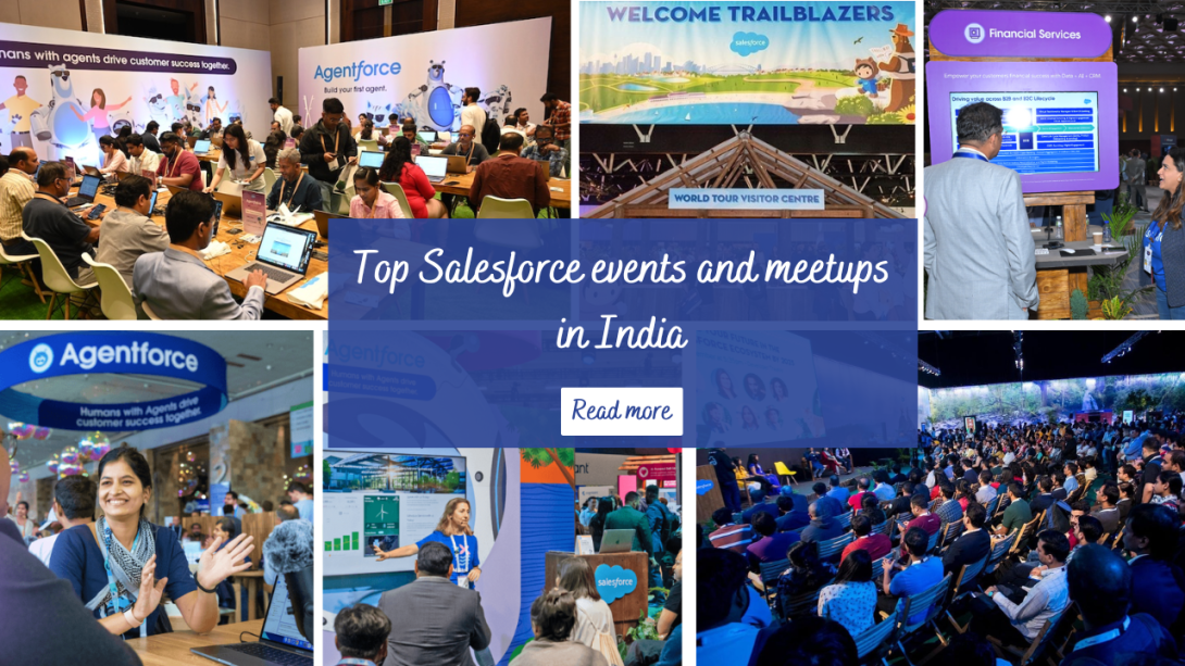 Top Salesforce events and meetups in India 2025